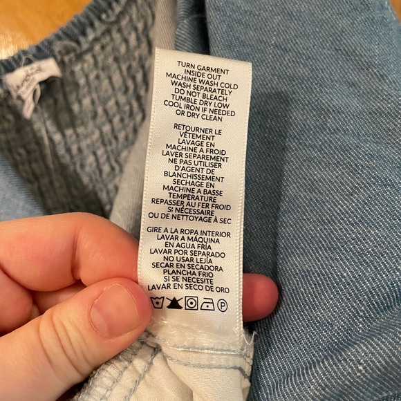 Splendid Tie-front Denim Jumpsuit - Picture 13 of 16